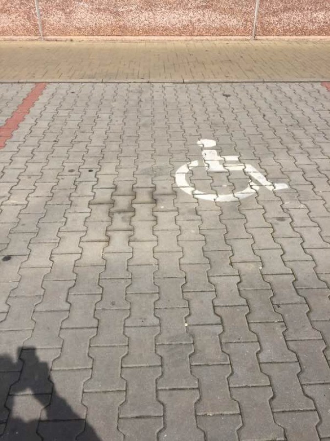 Vozičkárske parkovacie miesto