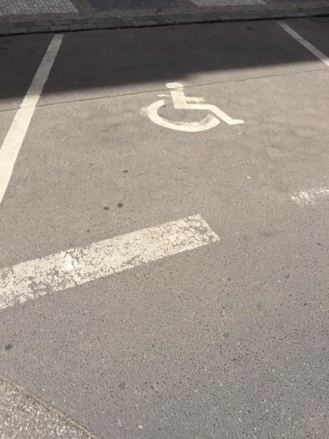 Vozičkárske parkovacie miesto