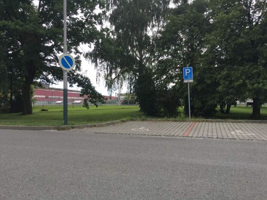 Vozičkárske parkovacie miesto