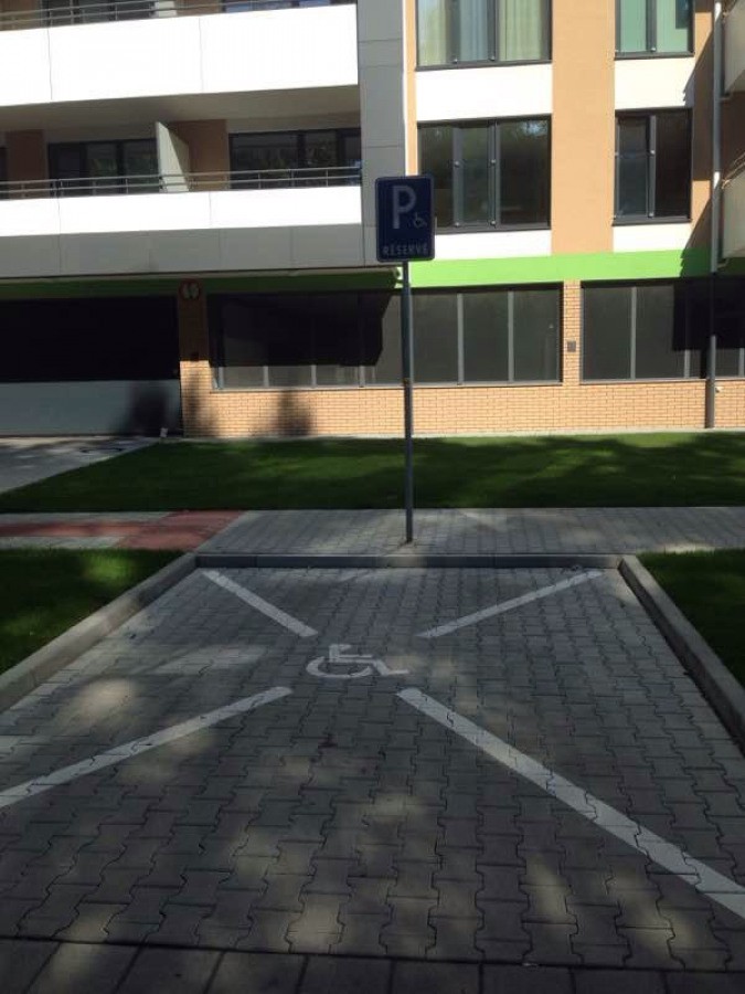 Vozičkárske parkovacie miesto
