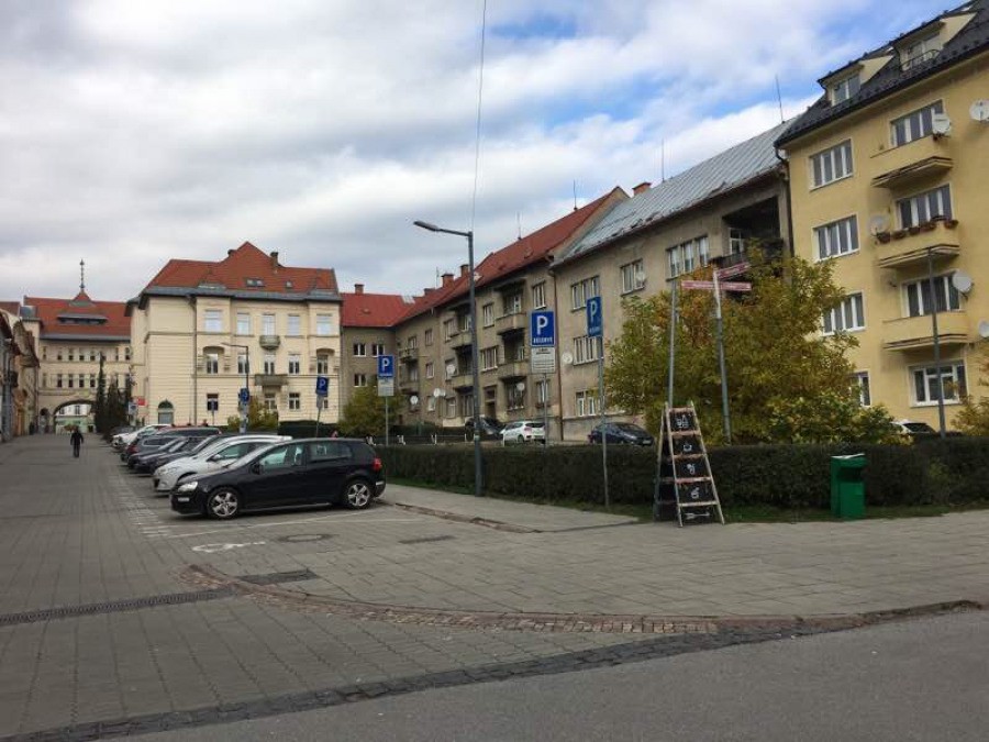 Vozičkárske parkovacie miesto