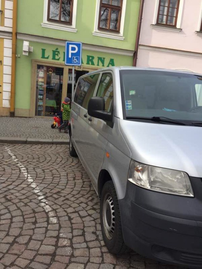 Vozičkárske parkovacie miesto