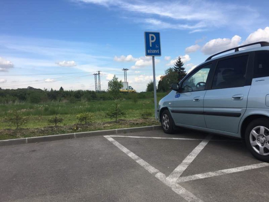 Vozičkárske parkovacie miesto