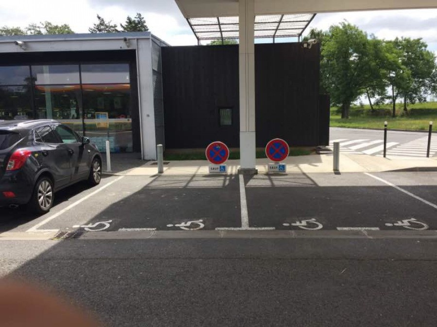 Vozičkárske parkovacie miesto