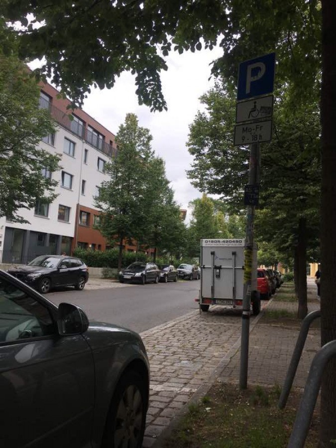 Vozičkárske parkovacie miesto