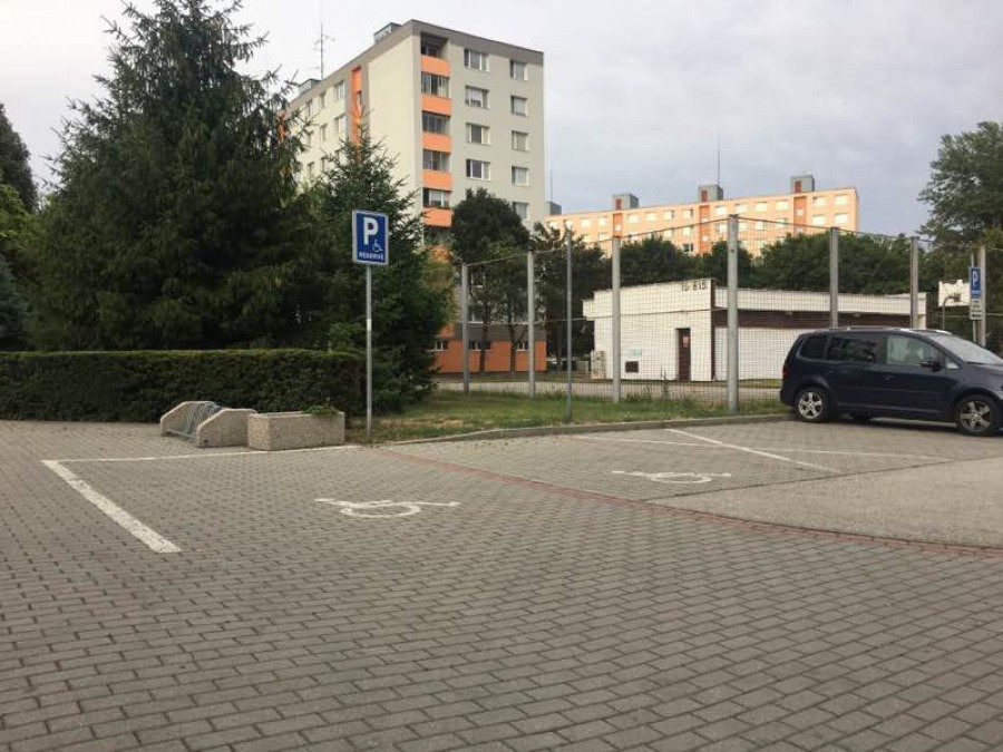 Vozičkárske parkovacie miesto