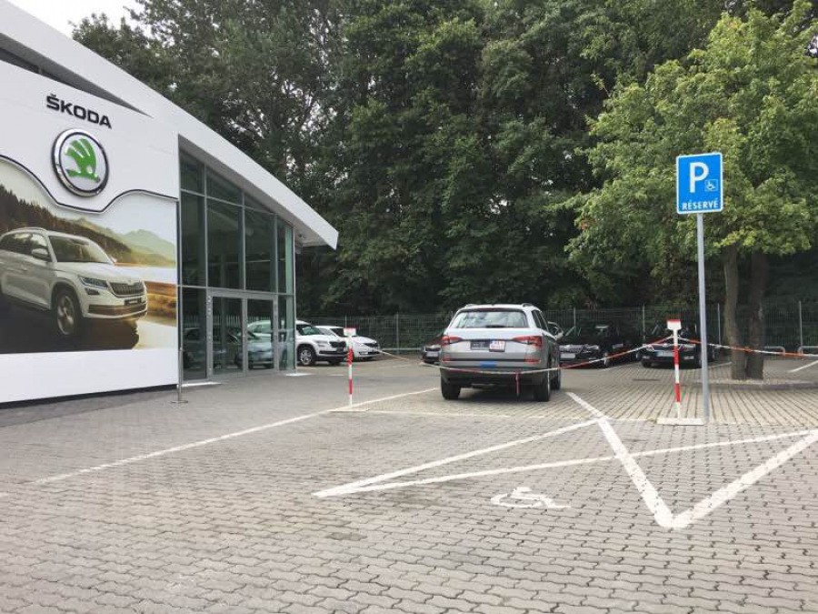 Vozičkárske parkovacie miesto