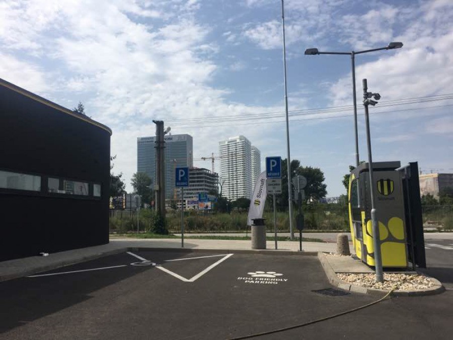 Vozičkárske parkovacie miesto