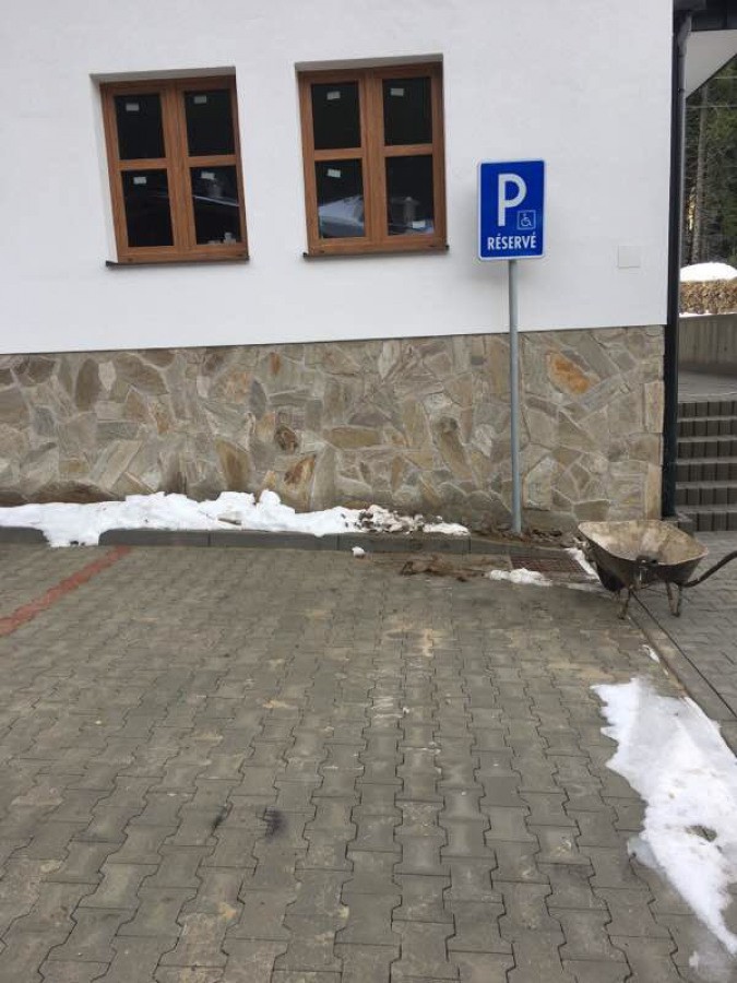 Vozičkárske parkovacie miesto