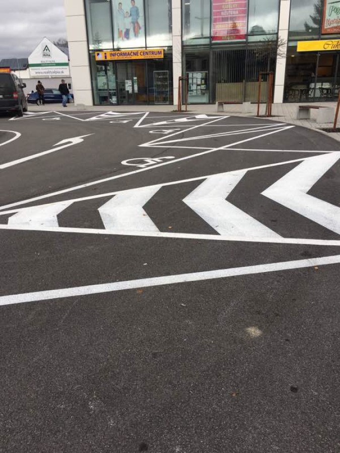Vozičkárske parkovacie miesto