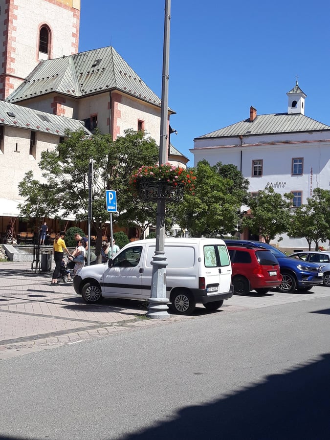 Vozíčkarske parkovacie miesto