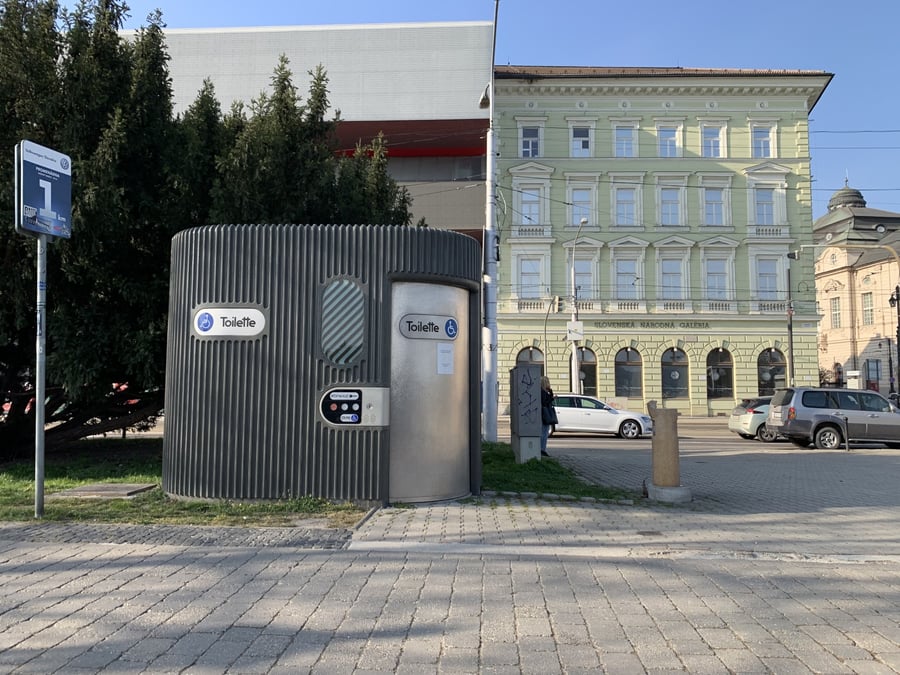 Verejné WC na Eurokĺúč