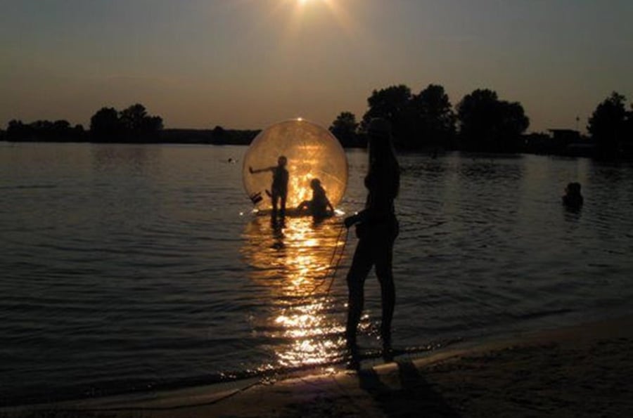 Jezero Křenek v Polabí