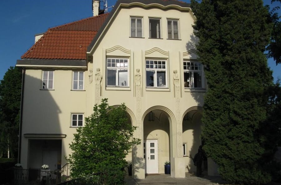 Otto's villa in Zbraslav