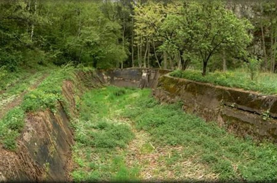 The former Diana underground factory in Kutiny near Tišnov