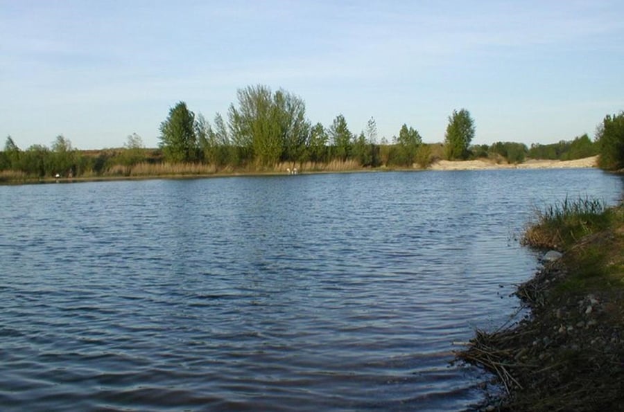 Baraba Quarry - a complex of lakes flooded by a sand pit