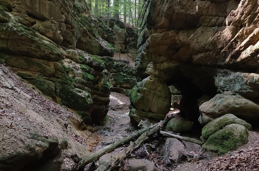 Pivnice Gorge near Zderaz