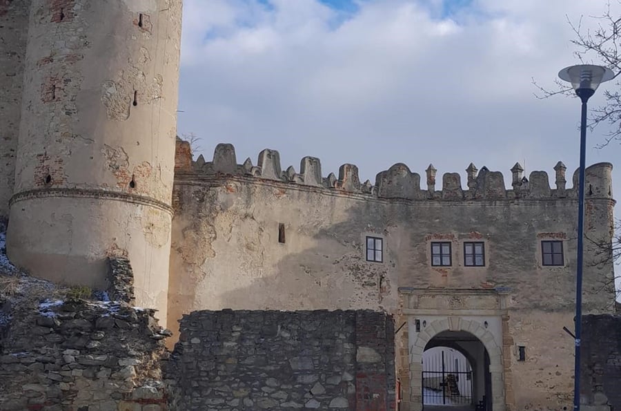 Boskovice Castle - an extensive ruin of an originally Gothic castle