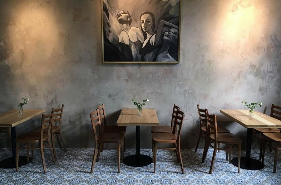 Kavárna Plečnik na Vinohradech