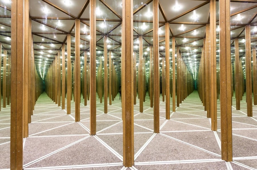 Mirror labyrinth in Český Krumlov