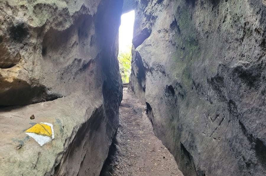Rock town Bludiště u Mšen