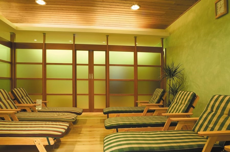 Wellness center at Andersen - sauna in the center of Brno with an outdoor pool