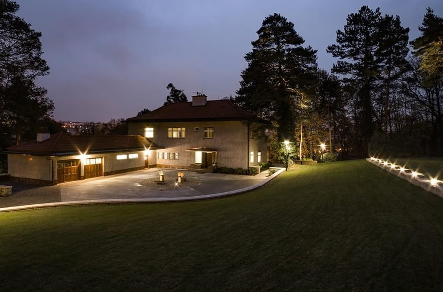 Restaurant La Villa in Zlín - the original Vavrečkova vila