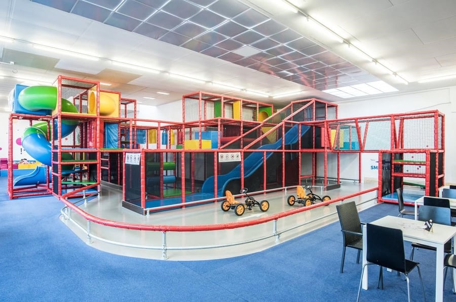 Children's park and cafe Šaškárna Brno