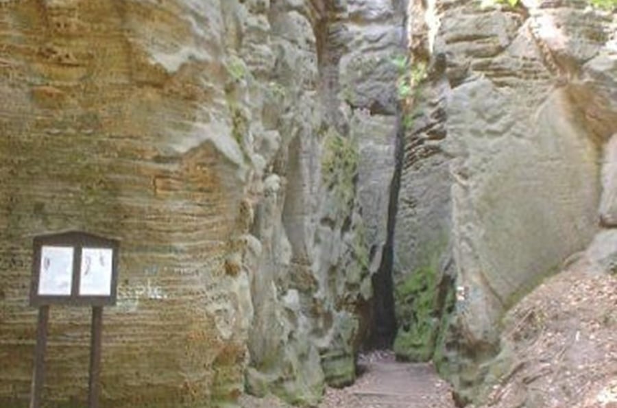 Rozsedlina Studený průchod