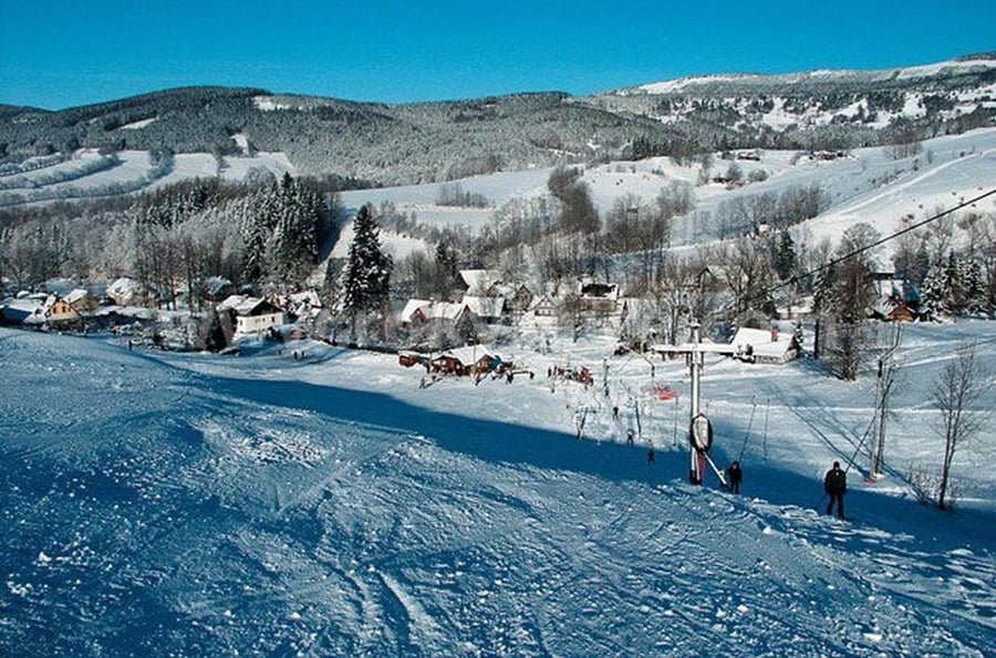 Skiareál Modrá Hvězda – Bahýnka v Rokytnici nad Jizerou
