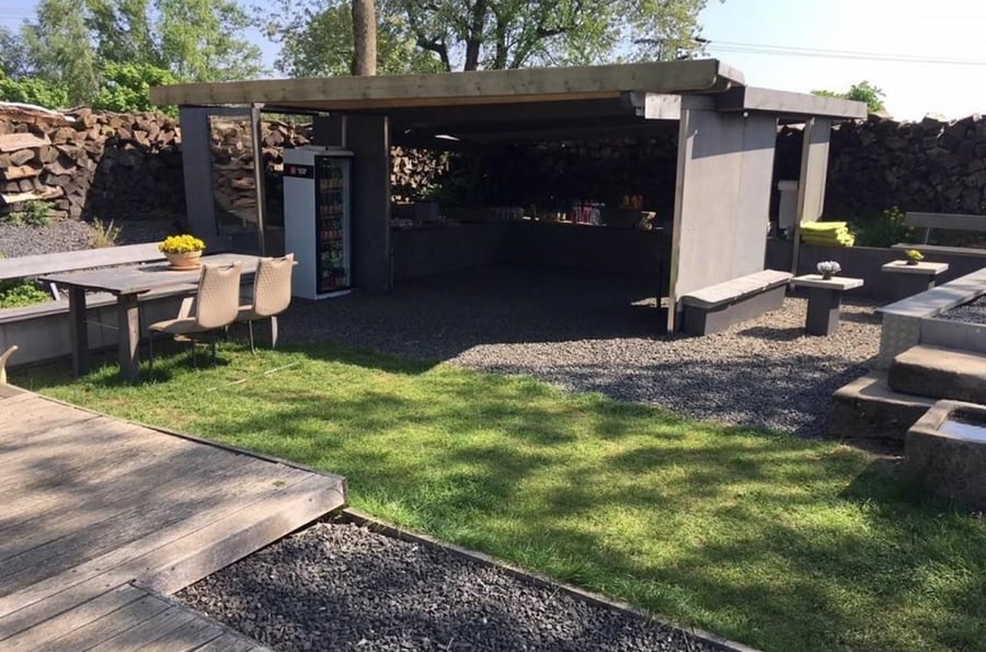 Luční samoobslužní bar v Kamenné horce u Krásné Lípy