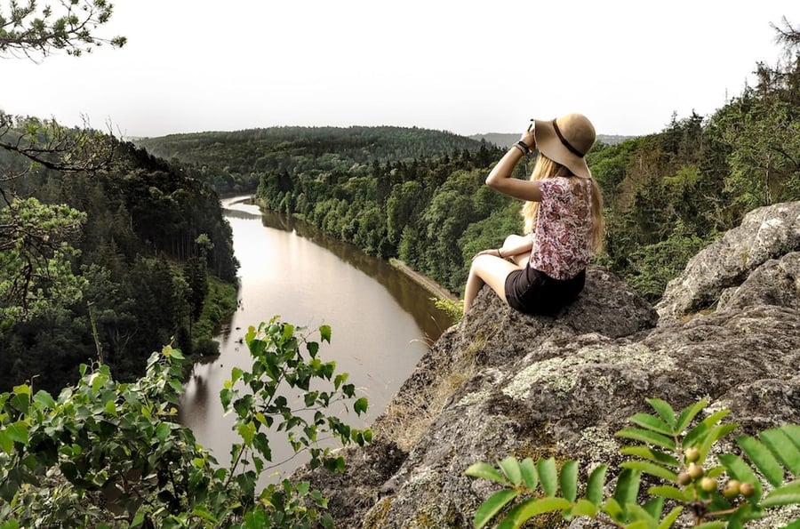 Baba u Purkarce viewpoint