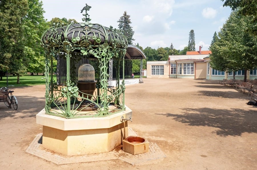 Eliška's spring in Poděbrady