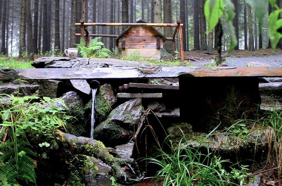 Kokotská studánka near Bušovice