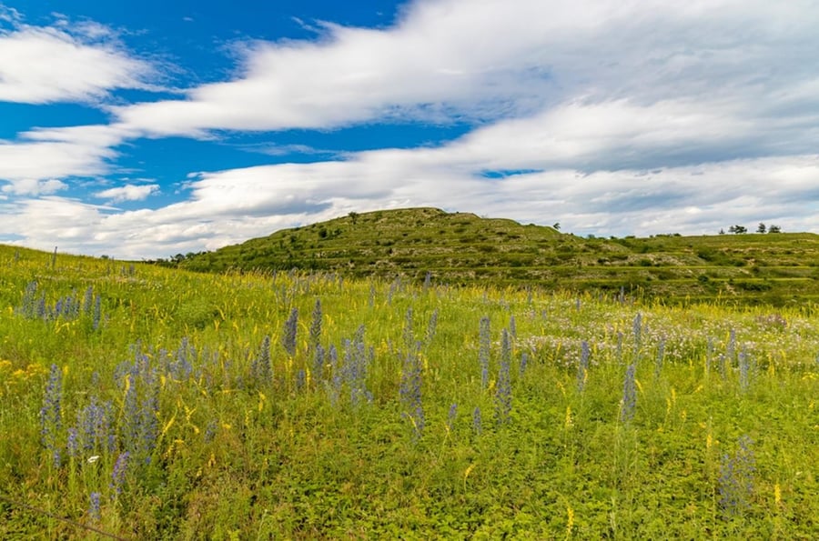 Velká Slunečná hill near Dolní Dunajovice