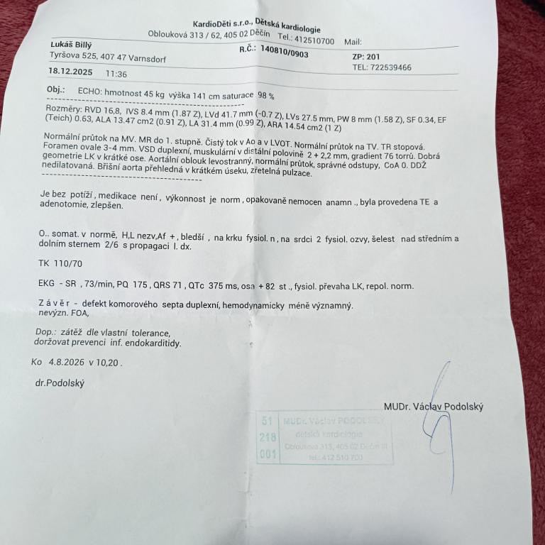 Televize pro děti komoda stůl zidle postele 