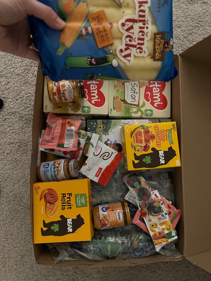 Příkrmy, křupky, zdravé dobrotky pro dítě 4-18 měsíců