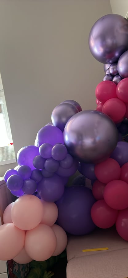 Daruji balónkové girlandy 