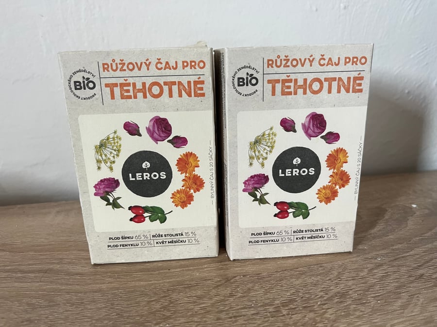 Daruji těhotenské čaje Leros
