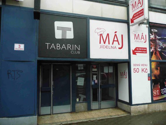 Tabarin, alebrž naprosté dno