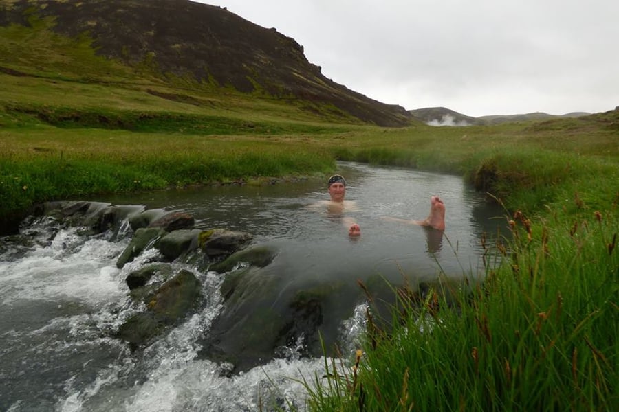 Reykjadalur Hot Spring Thermal River
