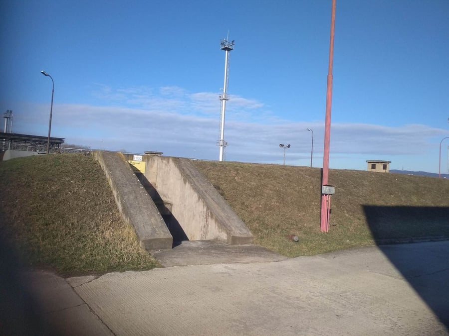 Kryt CO - Slovnaft - úkryt pre zamestnancov