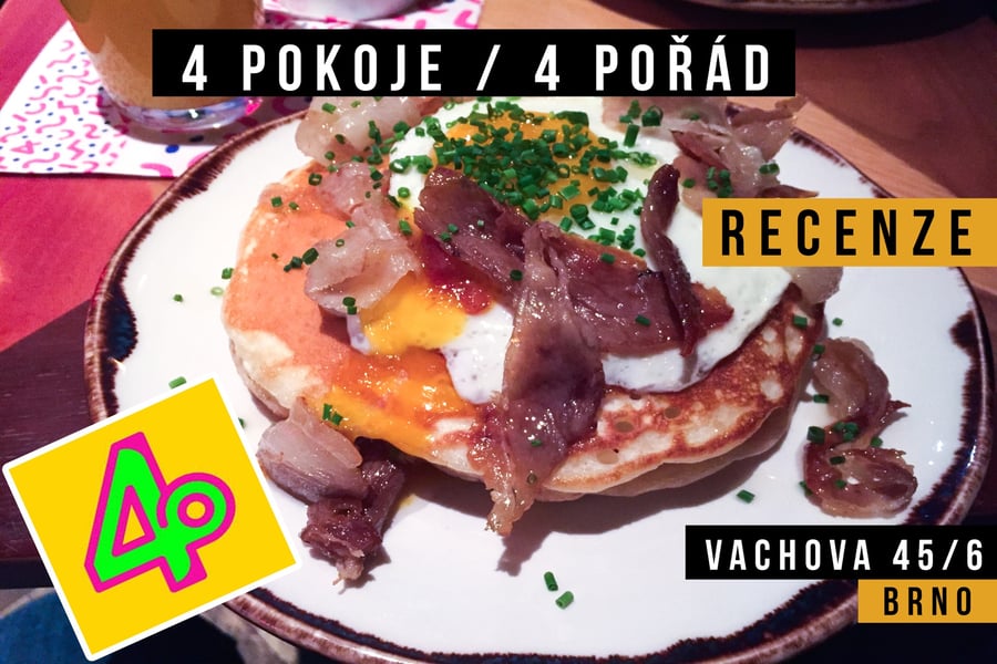 4 POKOJE | Dobré místo nejen pro snídaně | RECENZE | Brno