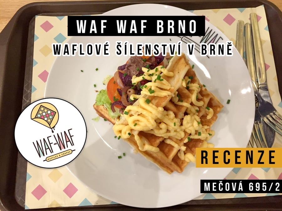 WAF WAF | Waflové šílenství konečně i v Brně | RECENZE | Brno