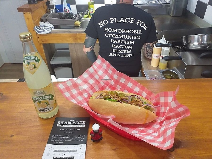 Sabotage vegan bistro