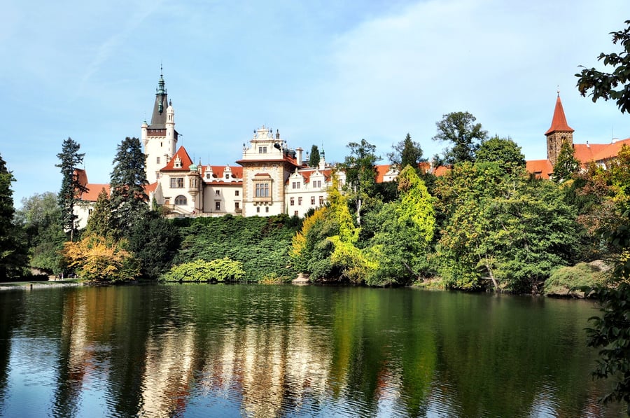 Průhonický park a zámek
