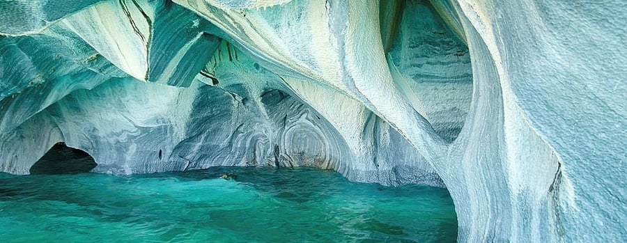 Mramorové jeskyně Cavernas de Marmol