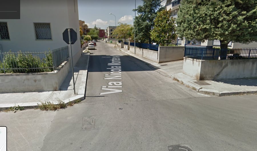 Incrocio via Verdi / via Monterisi