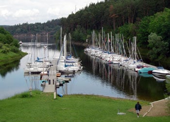 Yacht club Barrandov - přehrada Orlík