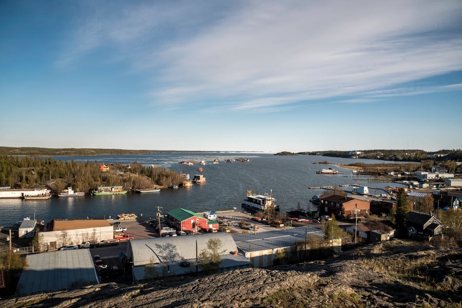 Yellowknife and Great Slave Lake
